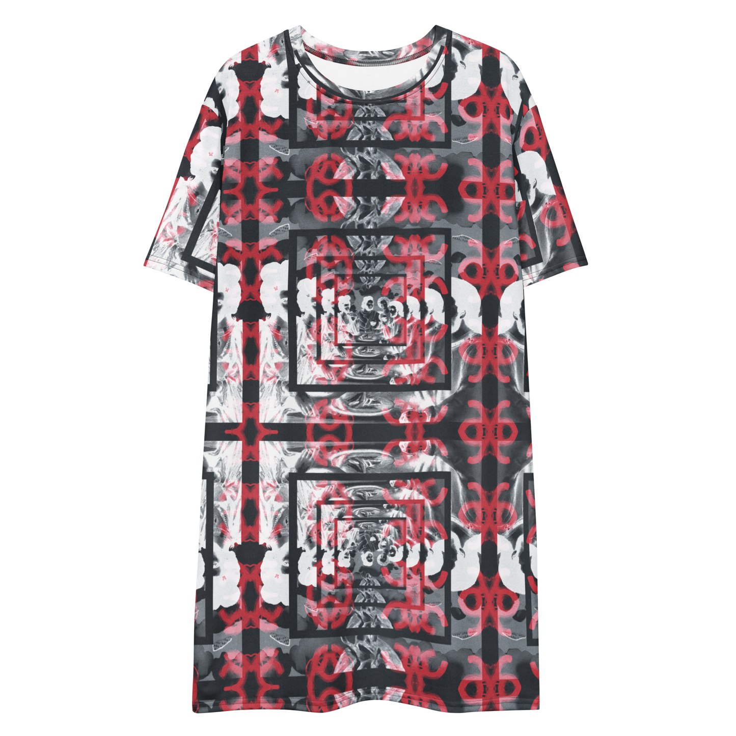 The "Lucidity" T-Dress in Relatively Grey